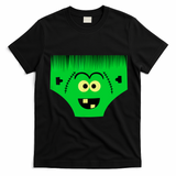 Creepy Of Underwear Face Halloween Costume T-Shirt - Black