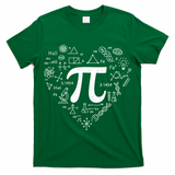 Cute Pi 3.14 Math Science Lover Heart T-Shirt