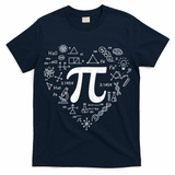 Cute Pi 3.14 Math Science Lover Heart T-Shirt