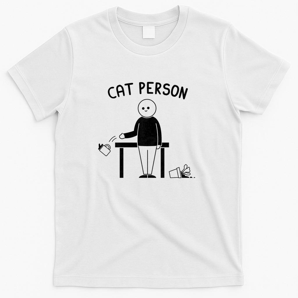 Cat Person - White