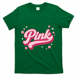 Cute Pink Bubble Logo T-Shirt - Green