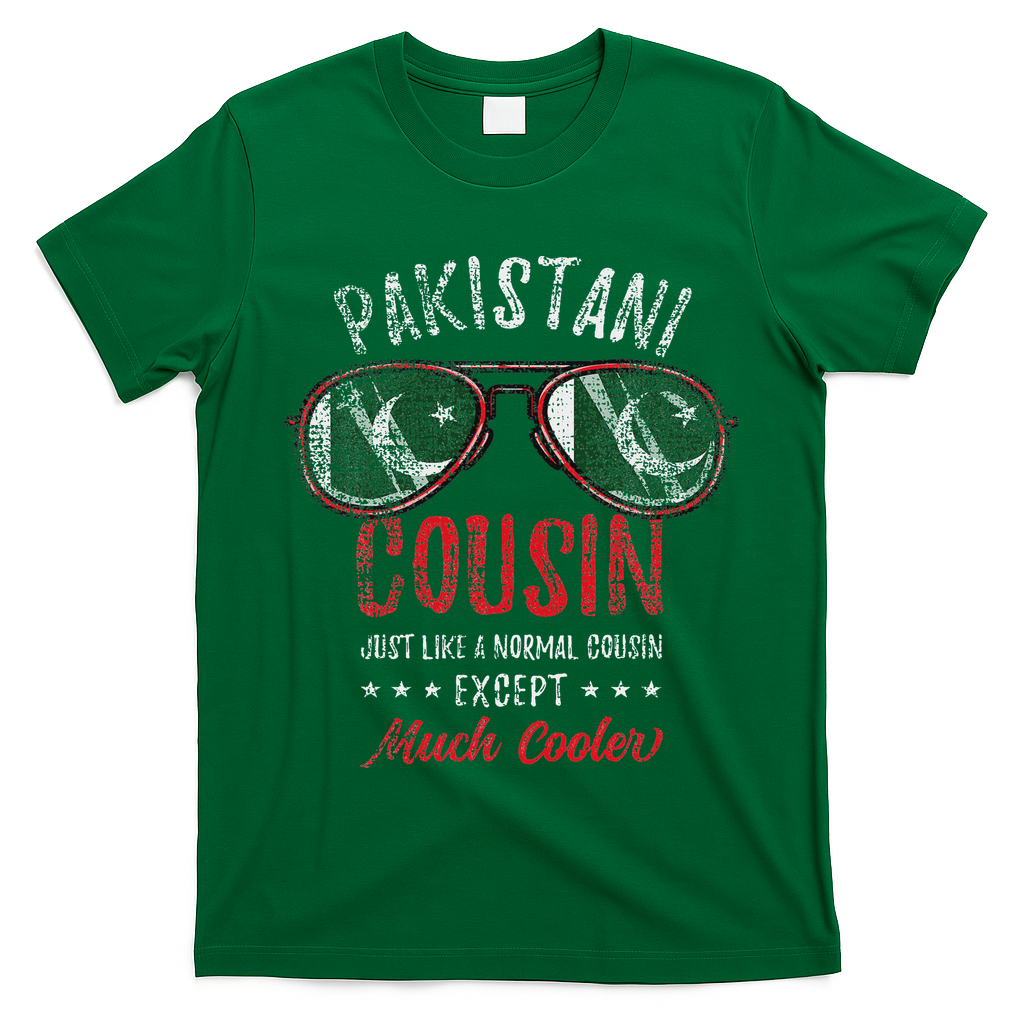 Cool Pakistani Cousin Sunglasses Pakistani Family Vintage T-Shirt