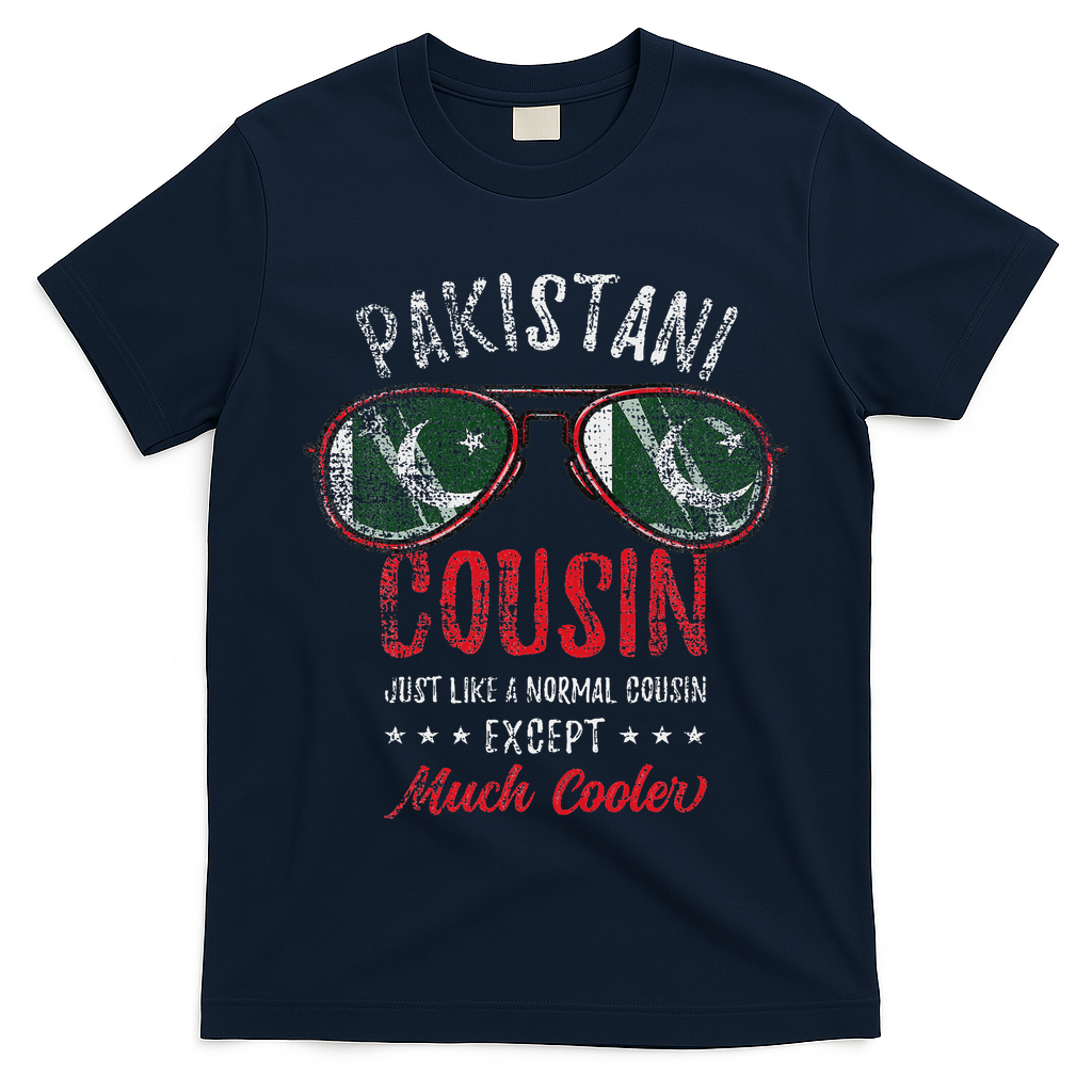 Cool Pakistani Cousin Sunglasses Pakistani Family Vintage T-Shirt