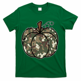 Camouflage Pumpkin Holiday T-Shirt - Green
