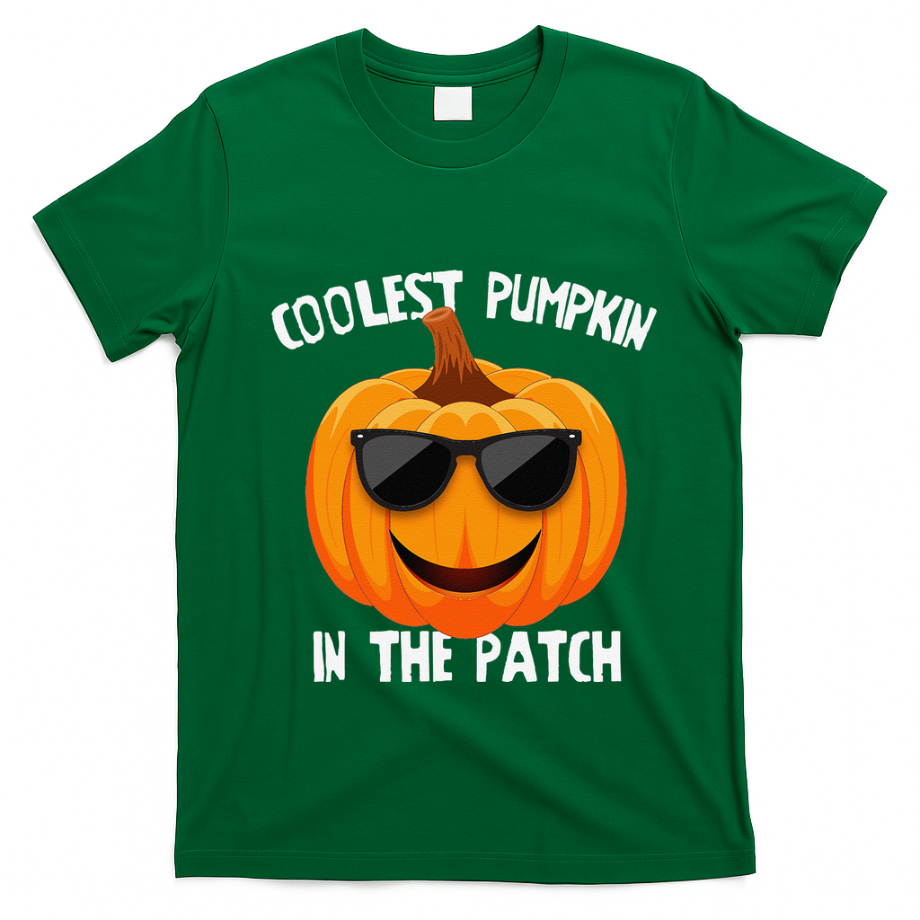 Coolest Pumpkin In The Patch Halloween Gift Gift T-Shirt - Irish Green