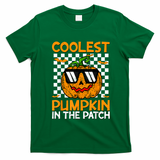 Coolest Pumpkin In The Patch Outfit Halloween T-Shirt - Irish Green