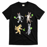 Cats Playing Pickleball T-Shirt