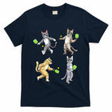 Cats Playing Pickleball T-Shirt