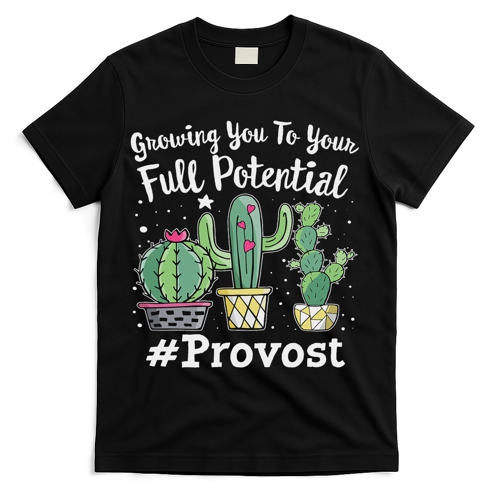 Cute Provost Squad Appreciation Week Back To School T-Shirt - Black
