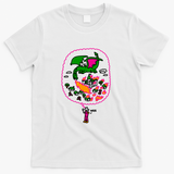 Cat Riding Dragon - White