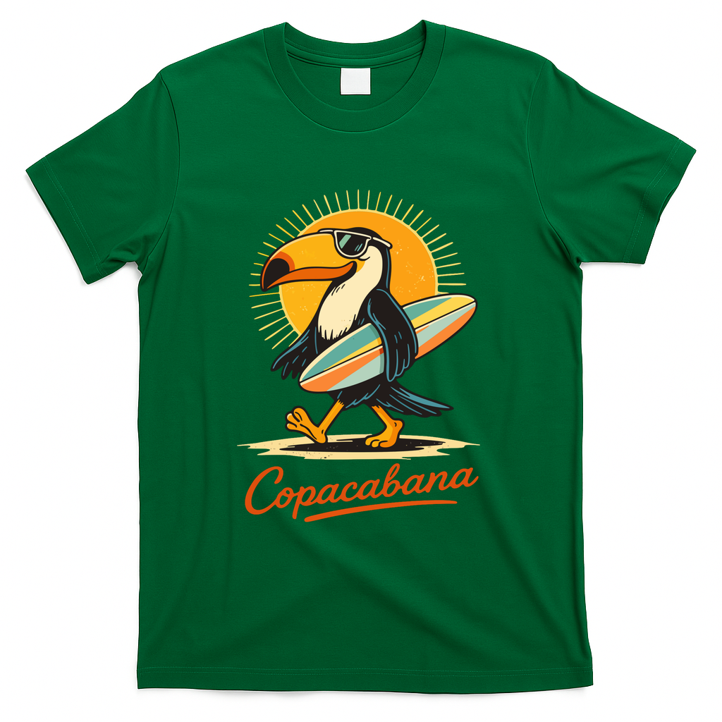Copacabana Rio de Janeiro – Surf Toucan Brazil - Green