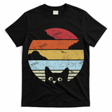 Vintage Sunset Cat T-Shirt