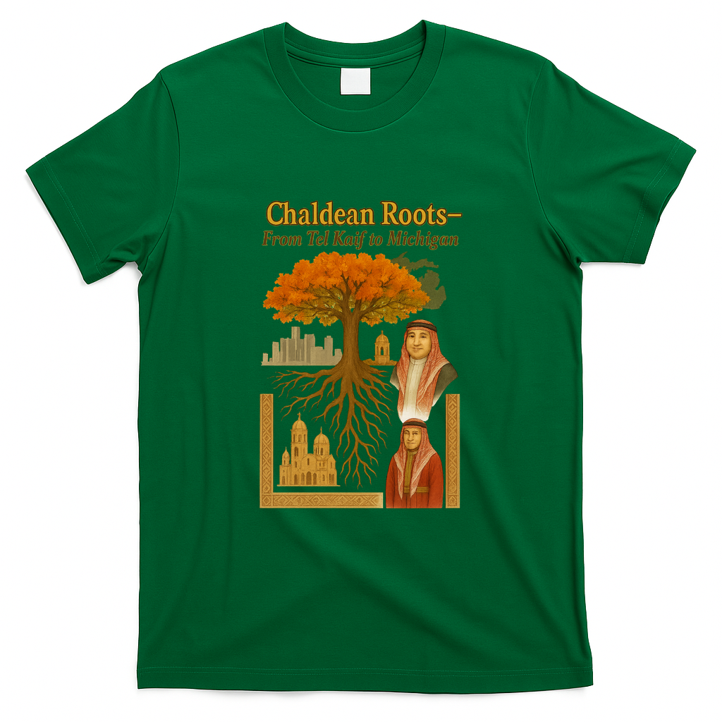 Chaldean Roots From Tel Kaif To Michigan T-Shirt