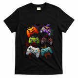 Cool Retro Halloween Gaming Controllers T-Shirt