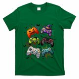 Cool Retro Halloween Gaming Controllers T-Shirt