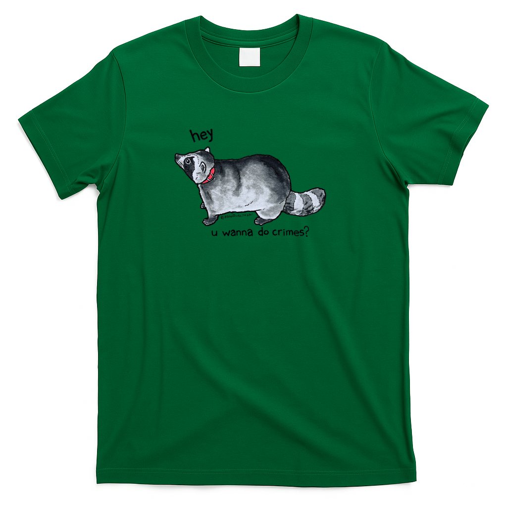 Crime Racoon - Green