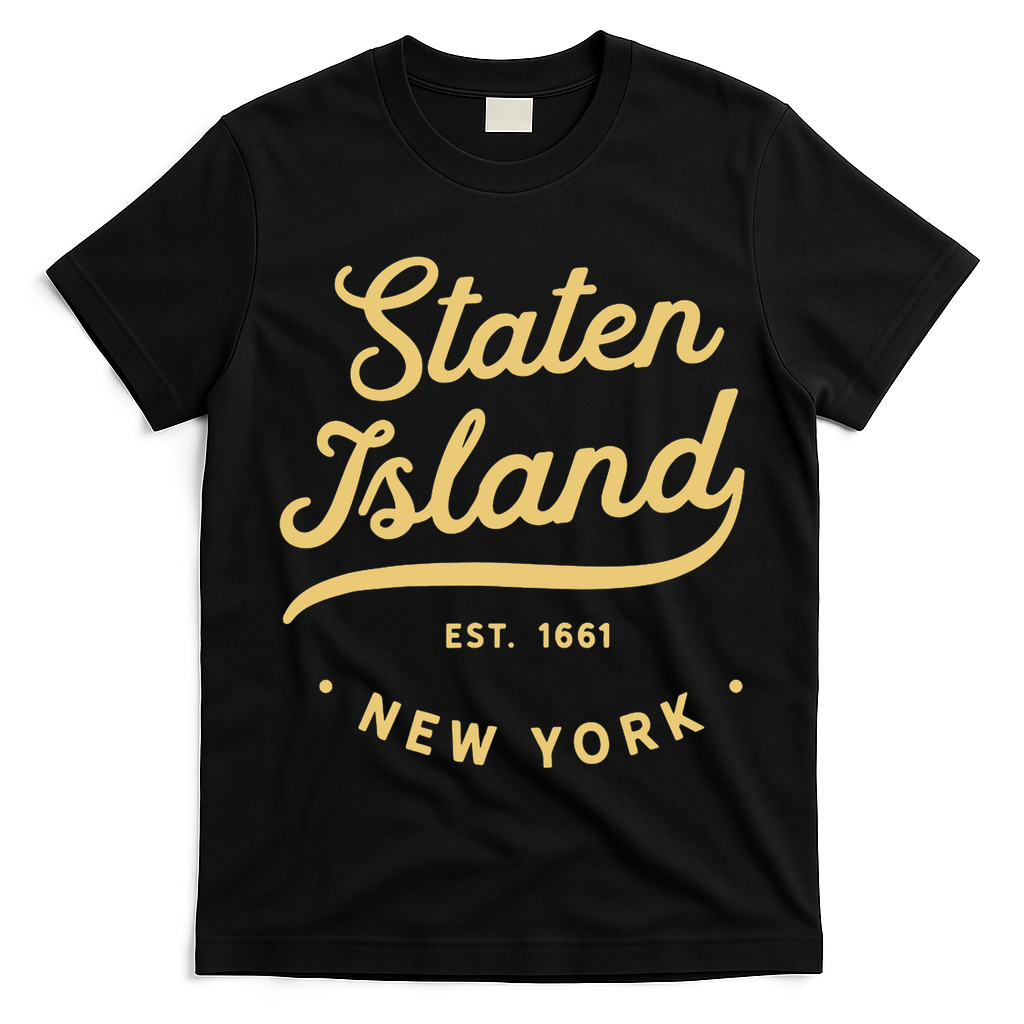 Classic Retro Vintage Staten Island, USA T-Shirt