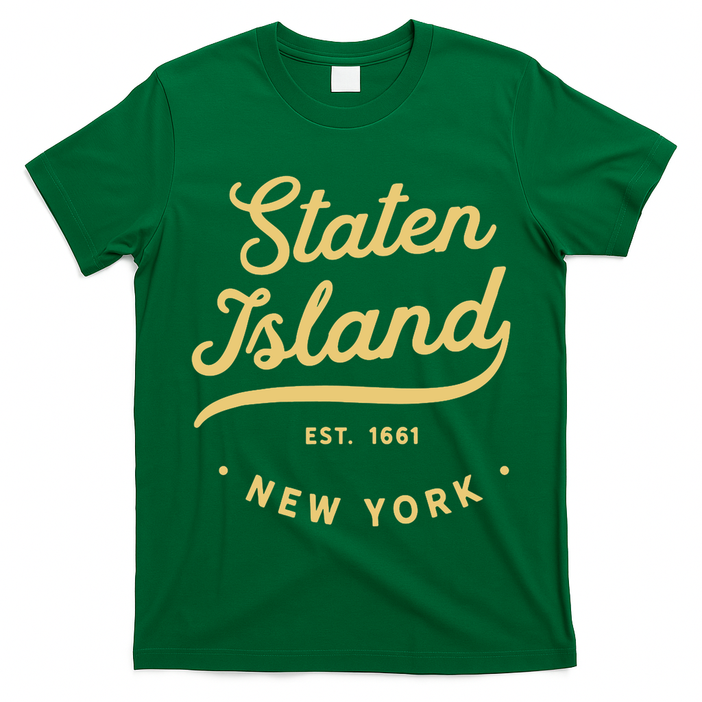 Classic Retro Vintage Staten Island, USA T-Shirt