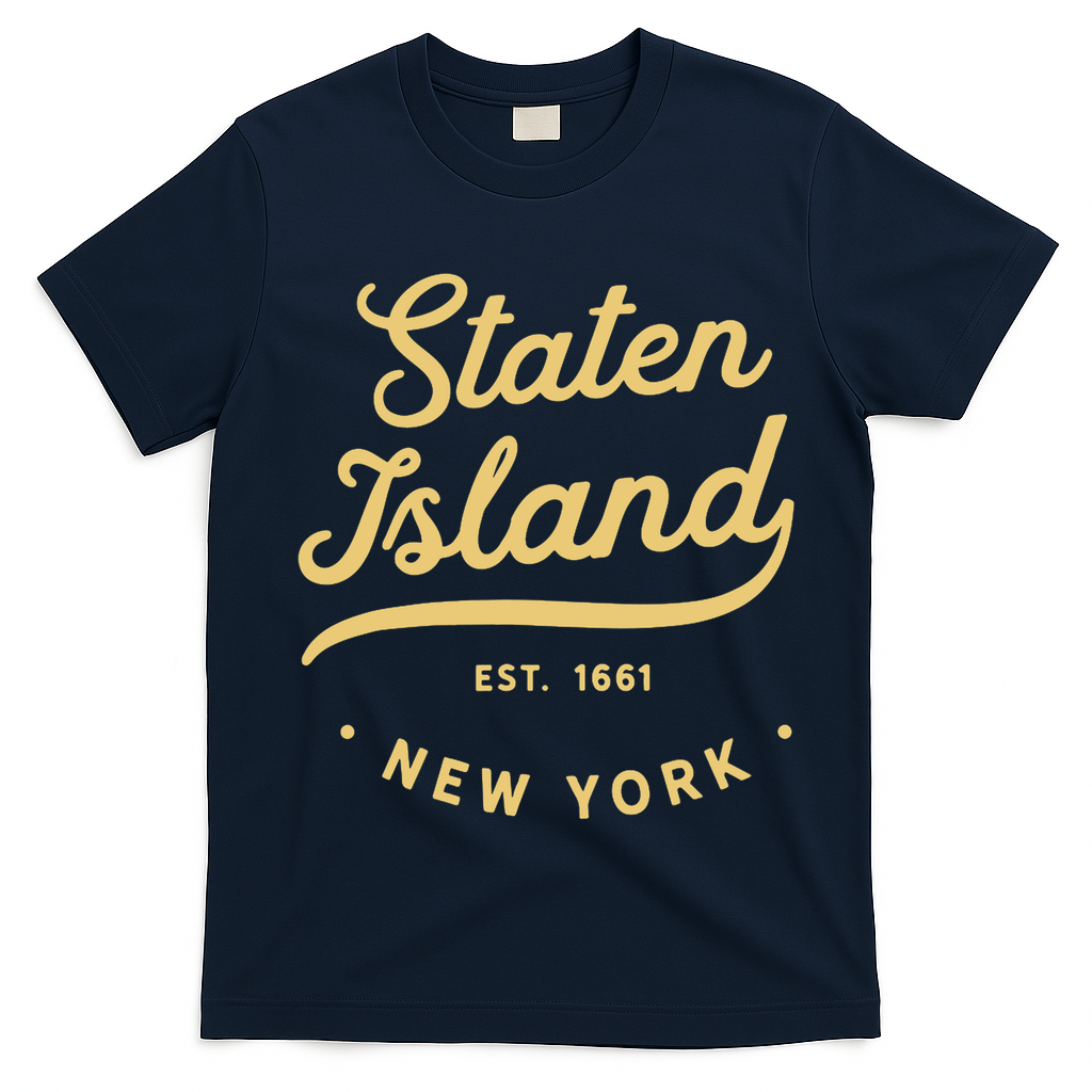 Classic Retro Vintage Staten Island, USA T-Shirt