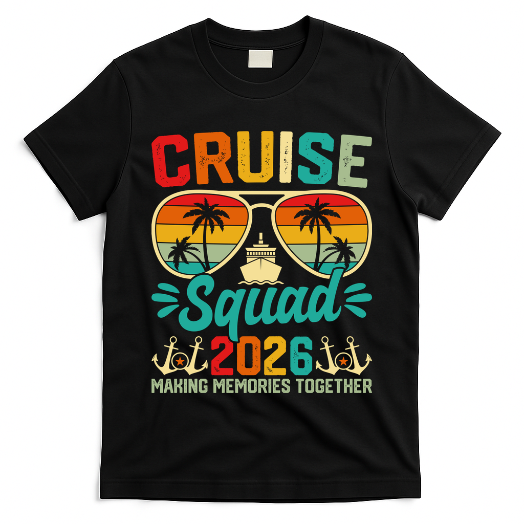 Cruise Squad 2026 Summer Vacation T-Shirt