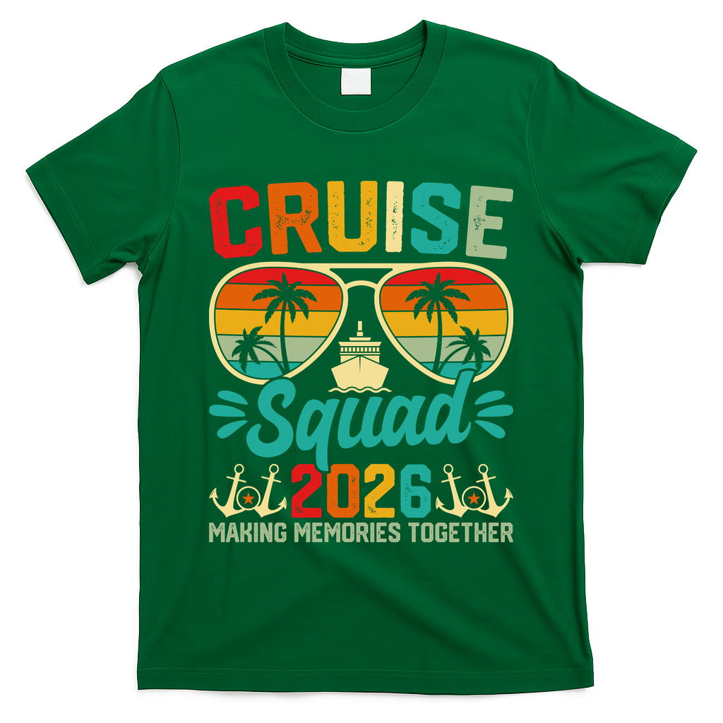 Cruise Squad 2026 Summer Vacation T-Shirt