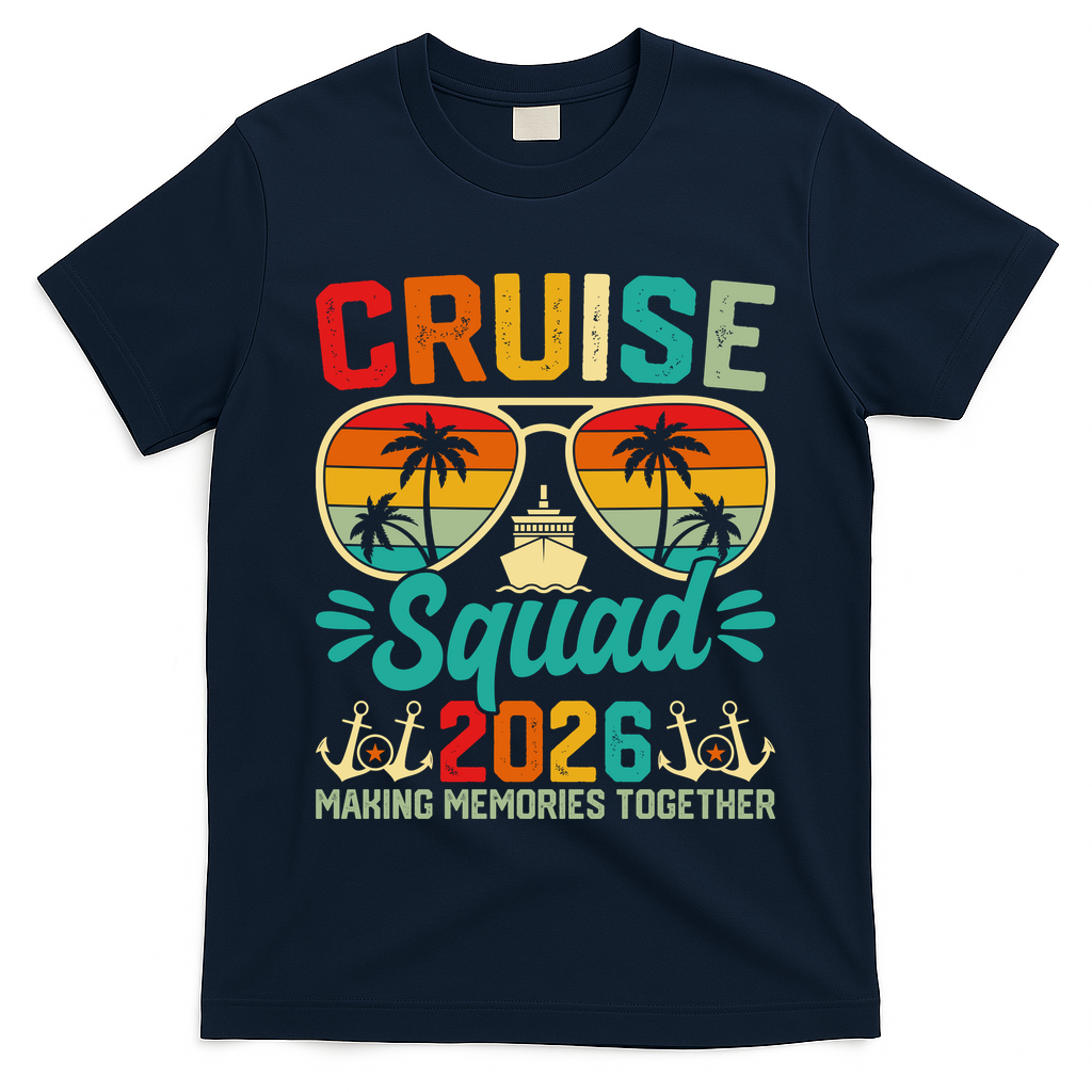 Cruise Squad 2026 Summer Vacation T-Shirt