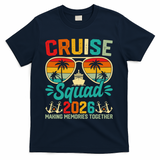 Cruise Squad 2026 Summer Vacation T-Shirt - Navy