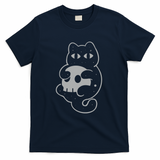 Cosmic Skull and Cat - Navy