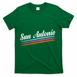 Classic San Antonio Throwback Retro Sports Fan T-Shirt - Green