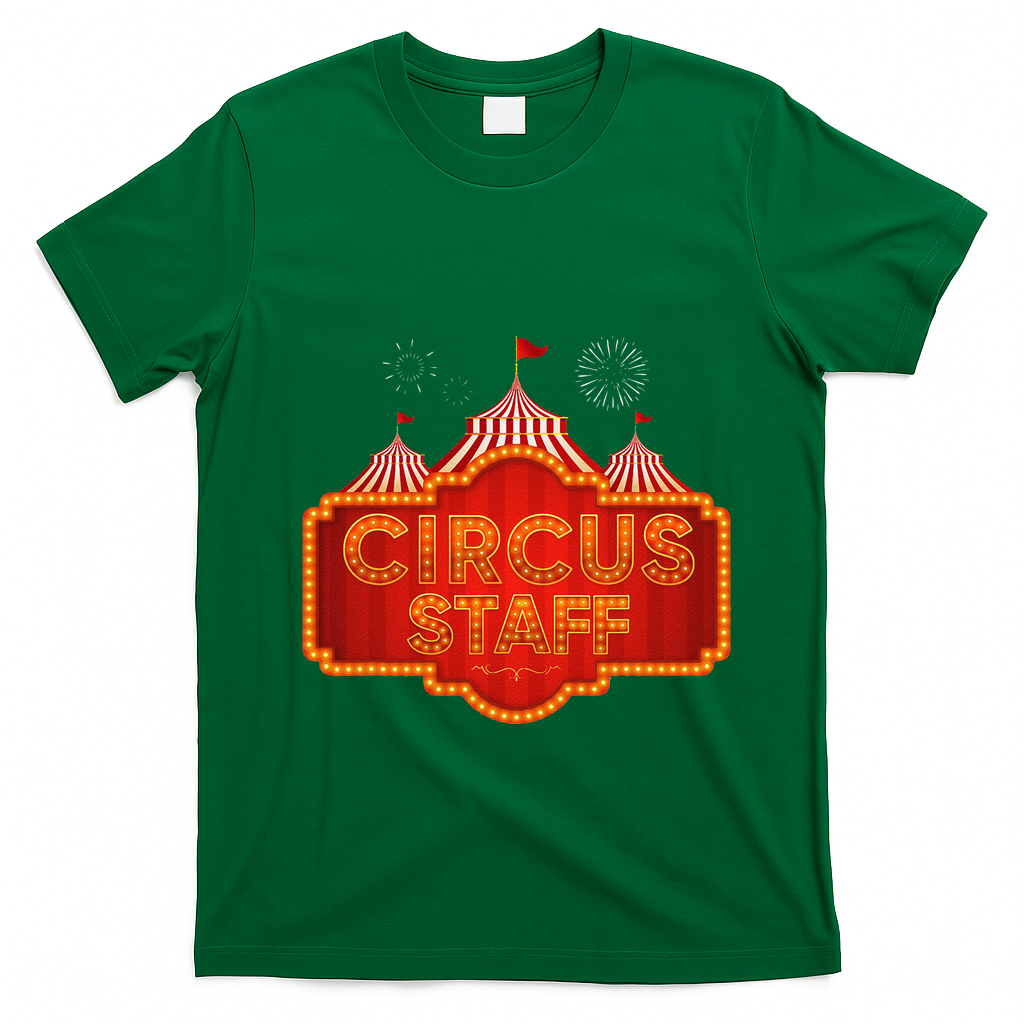 Circus Staff Clown Funny Halloween Costume Women T-Shirt - Irish Green