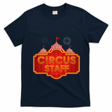 Circus Staff Clown Funny Halloween Costume Women T-Shirt - Navy Blue