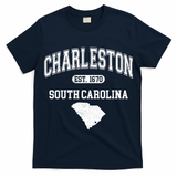 Charleston South Carolina Est. 1670 Varsity T-Shirt