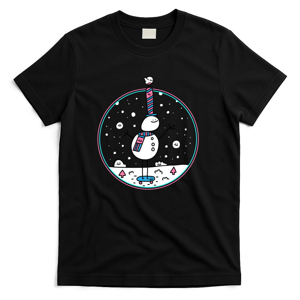 Christmas Snowman Extravaganza - Black