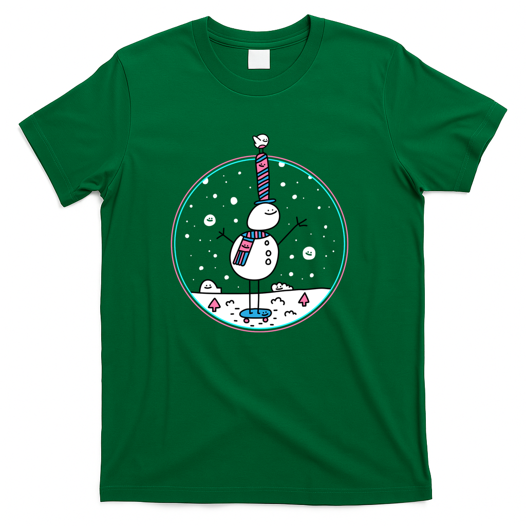 Christmas Snowman Extravaganza - Green