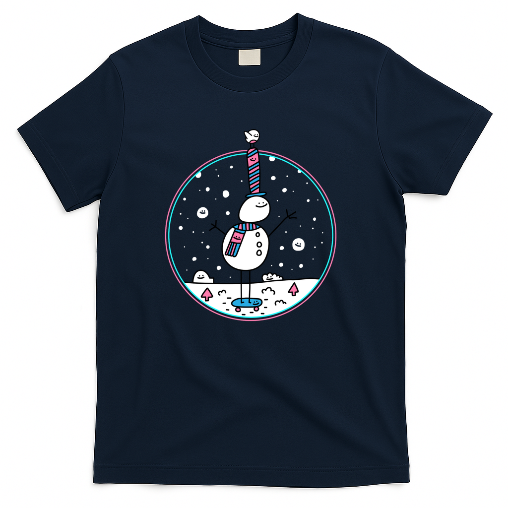 Christmas Snowman Extravaganza - Navy