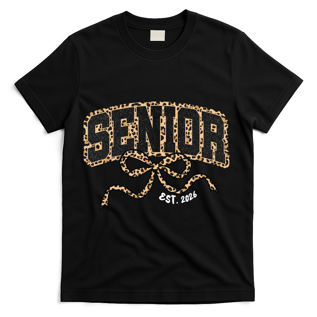 Coquette Senior Est. 2026 T-Shirt - Black