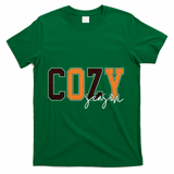 Cozy Season Fall Lover T-Shirt - Green