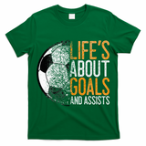 Cool Soccer For Soccer Lovers Player Football Goal  T-Shirt