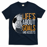Cool Soccer For Soccer Lovers Player Football Goal  T-Shirt