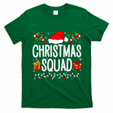 Christmas Squad Family Group Matching Christmas Pajama Party T-Shirt - Irish Green