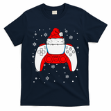 Christmas Santa Gamer Controller Boys Teens Gaming Xmas T-Shirt