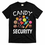 Candy Security Halloween Costume Party T-Shirt - Black