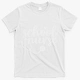 Cute School Nurse Appreciation T-Shirt - White