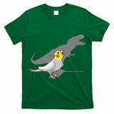 Cute Screaming Parrot Funny T Rex Cockatiel T-Shirt