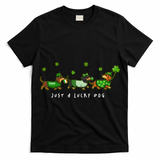Cute St Patrick's Day Just A Lucky Dog Dachshunds T-Shirt