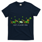 Cute St Patrick's Day Just A Lucky Dog Dachshunds T-Shirt