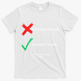Cancel The 22nd Amendment Support Trump For President 2028 T-Shirt - White