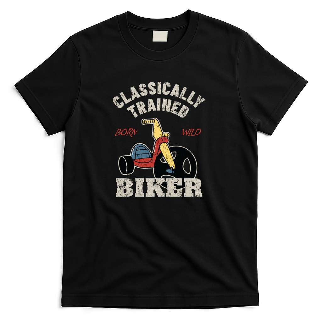 Classically Trained Biker - Black