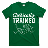Classically Trained Car Pedals Driving T-Shirt - Green