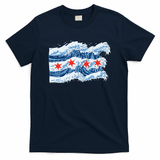 Chicago Tsunami Flag - Navy